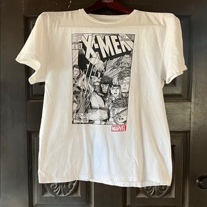 Marvel X-Men White Comic Print Tee